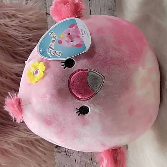 Squishmallows Toys Squishmallow 8 Inch Cookie The Flamingo Stuffed